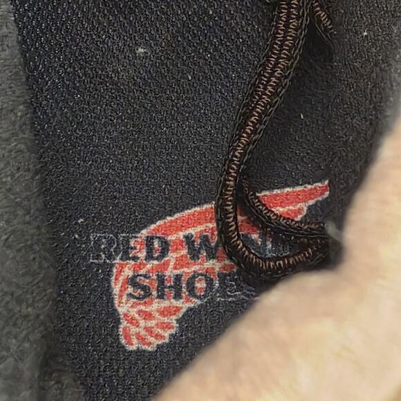 Red Wing Boots Work Style 2449 6 Inch Safety Toe Boot Size 11 Oiled Brown - Picture 8 of 9